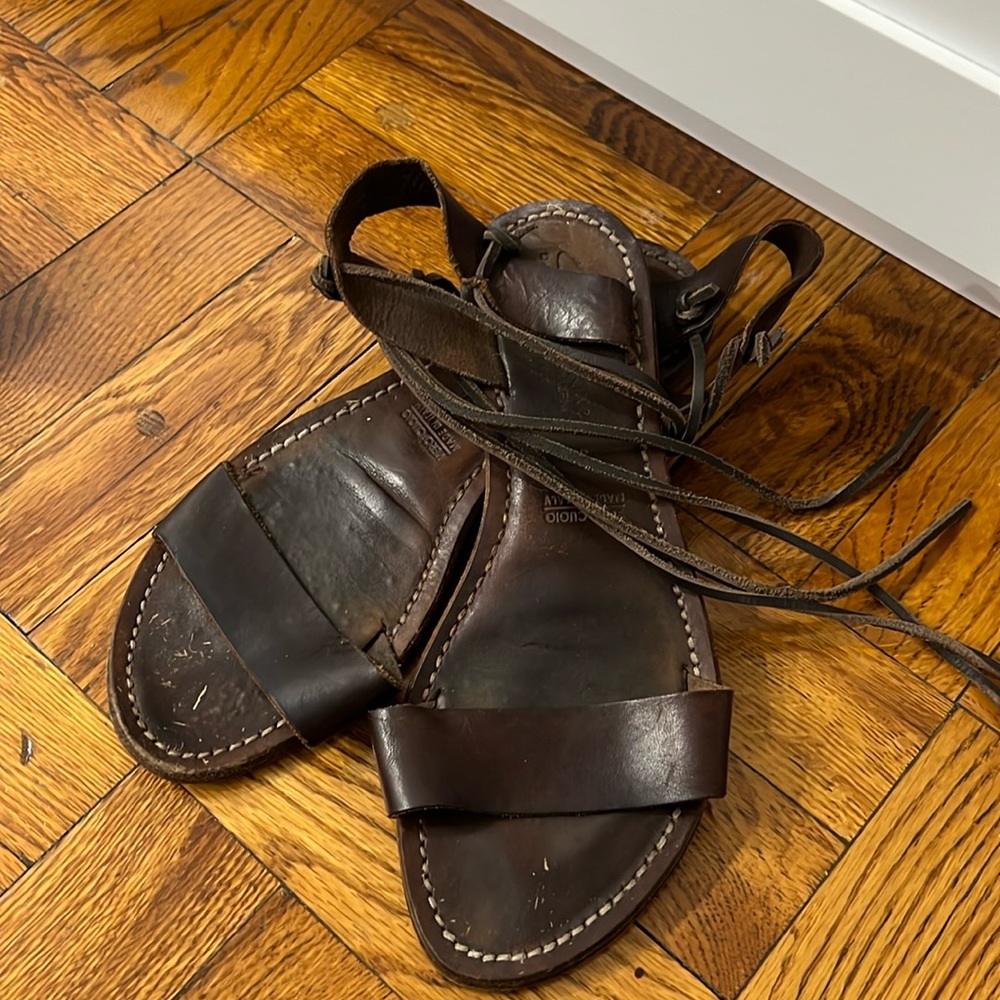 Calzadore king wrap sandals.